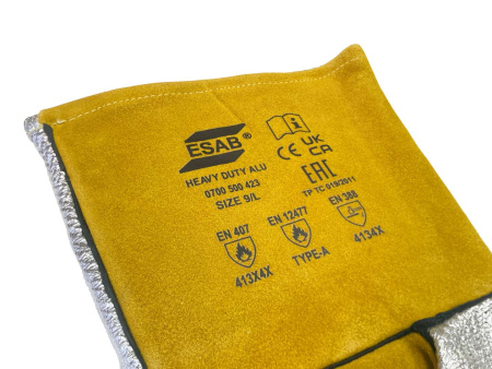 Сварочные перчатки ESAB Heavy Duty Aluminised