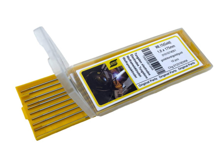 Электроды ESAB Tungsten WL-15 Gold (Золотистые) вольфрамовые