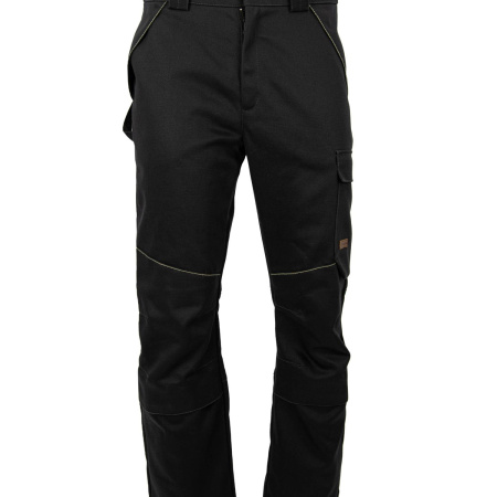 Брюки сварщика BRODEKS FS38-02, черный (54) (FS38-02BLACK54)