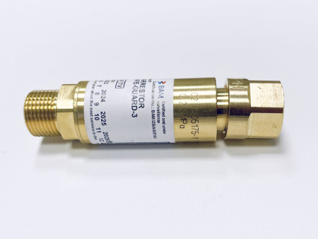 Затвор предохранительный GCE SG-3 (SP 34/FR 34, GVO 10) Кислород вх./вых. G3/8"