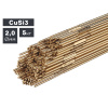 Прутки присадочные ПТК TIG бронза (CuSi3) ф 2,0 мм х 1000 мм (5,0кг) (007.100.207)