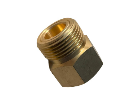 Переходник KRASS Сп21,8-G3/4 (для импортного баллона) (Латунь)