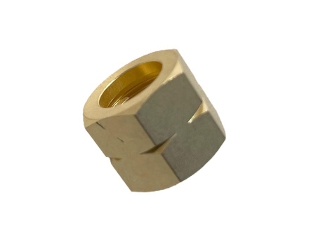 Гайка накидная GCE G3/8" LH (Латунь) (10 шт.)