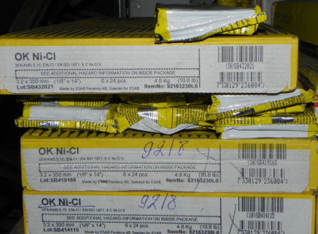 Электроды ESAB OK Ni-CI (OK 92.18)