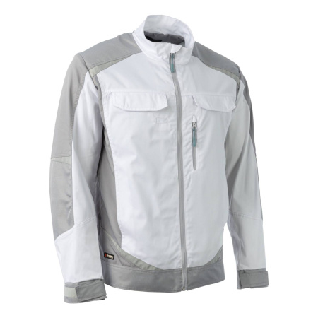 Куртка BRODEKS KS202, белый/серый (S) (KS202WHITES)