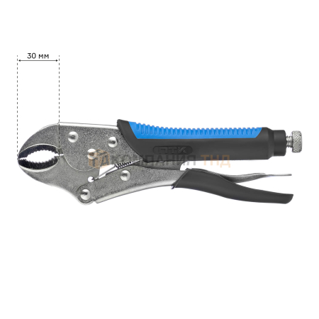 Зажим ПТК ручной с фиксатором РЗФ-10,0 (Тип Y) производства ПТК: в розницу и оптом, артикул 005.010.555 Зажим ПТК ручной с фиксатором РЗФ-10,0 (Тип Y)
