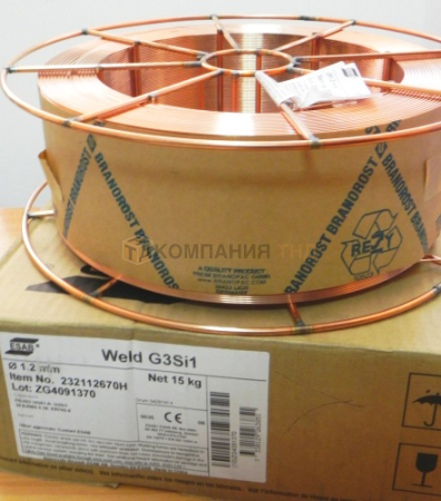 Проволока сварочная ESAB Weld G3Si1