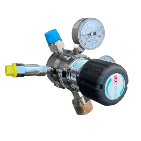 Регулятор GCE Druva LMF Кислород/Инертные газы – 200/40 бар, вх. G3/4”; вых. G3/8”; 200 м3/ч