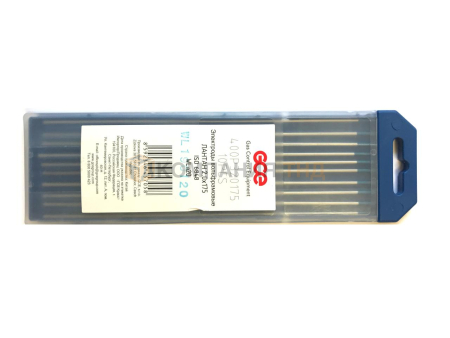 Вольфрамовые электроды GCE WL-20 (Синие) Электроды GCE WL-20 (Синие) вольфрамовые