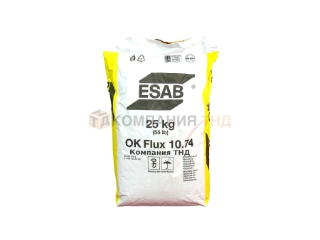 Флюс сварочный ESAB OK Flux 10.74 (25кг) (1074000W00)