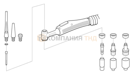 Расходные материалы для горелок ESAB TIG TXH