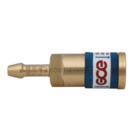 Быстроразъемное соединение GCE QC-030, Кислород, 6,3 мм (F28710045)