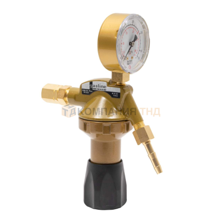 Редуктор сетевой GCE Dinline Аргон/Смесь; -/32 л/мин; вх. G3/8", вых. G1/4"