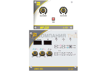 Сварочный аппарат HUGONG EMIG 500 III (с БО и тележкой)