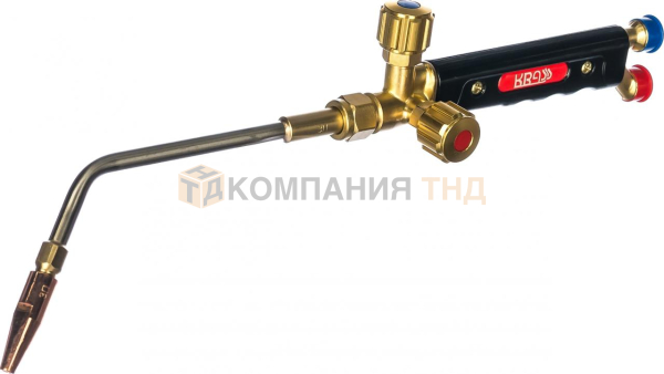 Горелка газокислородная пропановая KRASS ГЗУ-4-45 (с универсальным ниппелем 6/9) нак.№ 4, 5. Артикул 2277017 Горелка газокислородная пропановая KRASS ГЗУ-4-45 (с универсальным ниппелем 6/9) нак.№ 4, 5. Артикул 2277017