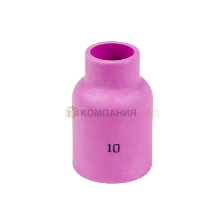 Сопло керамическое Кедр TIG-17–18–26 PRO/EXPERT № 10 / Ø 16,0 мм большая газовая линза