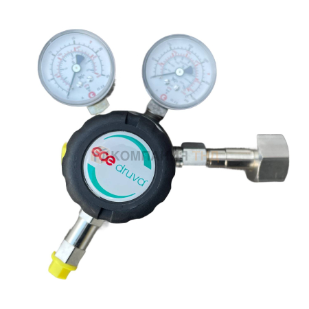 Регулятор GCE Druva LMF Кислород/Инертные газы – 200/14 бар, вх. G3/4”; вых. G3/8”; 100 м3/ч