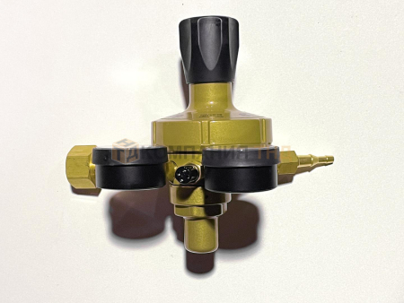 Редуктор двухступенчатый GCE S2+ N 200/10 bar вх. G3/4", вых. G3/8"  однокорпусный