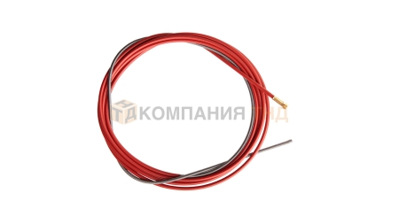 Проволокопровод KRASS красный 1.0–1.2 мм 24KD/25AK и MSP252, 3.5м (IIC0560)