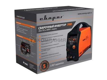 Сварочный аппарат Сварог PRO TIG 200 P DSP AC/DC (E201)