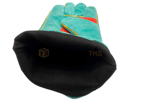 Перчатки сварочные Grovers Long Gloves с крагой (S-796-YP)