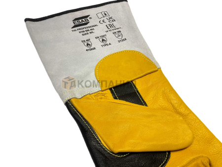 Сварочные перчатки TIG Gauntlet Professional Сварочные перчатки ESAB TIG Gauntlet Professional