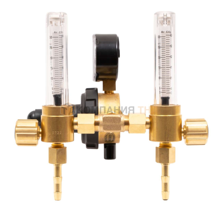 Регулятор для углекислоты и аргона GCE KRASS Base Control SE FLOW ARG AR/CO2 - 200/- бар, вх. G3/4"; вых. G1/4"; 2 ротаметра 0-32л/мин Регулятор для углекислоты и аргона KRASS Base Control SE FLOW ARG AR/CO2 - 200/- бар, вх. G3/4"; вых. G1/4"; 2 ротаметра 0-32л/мин