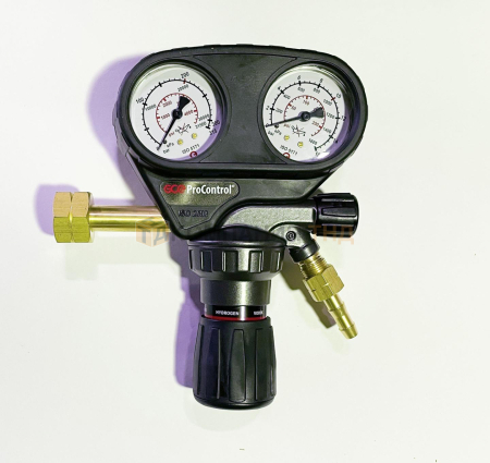 Редуктор водородный GCE ProControl HYDROGEN - Водород- 200/10 бар, вх. W 21,8x1/14" LH; вых. G 3/8" LH; 100 м3/ч