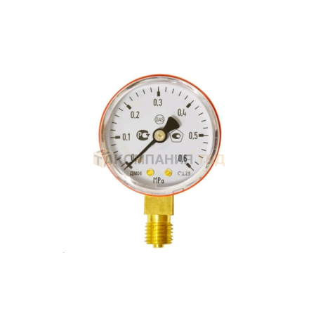 Манометр пропановый GCE 0-4/6 бар, диам. 50 мм (SPP4C00012)