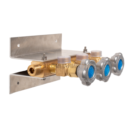 Коллектор KRASS КР-01 кислородный 3-х вентильный