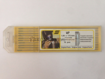 Электроды ESAB Tungsten Pure WP (Зеленый) вольфрамовые