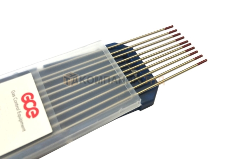 Электроды вольфрамовые GCE WT-20 ф 1,6 мм х 175 мм (10шт.) (400P216175)