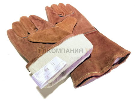 Перчатки сварочные GCE спилковые G100501 5-палые Lusifer 150 град. Артикул G100501