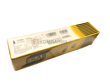 Электроды ESAB УОНИИ-13/55Р ф 2,0 мм х 300 мм (2,0кг) (5677202WZ2)