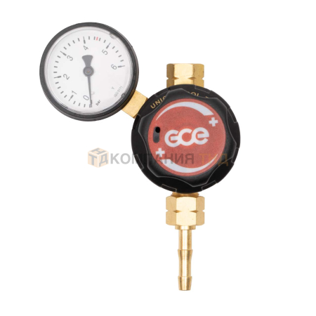 Регулятор специальный сетевой GCE UC700 (СПО-6) пропановый сетевой 25/4бар вх.G3/8"LH/вых.G3/8"LH,25 Нм3/час (0781834)