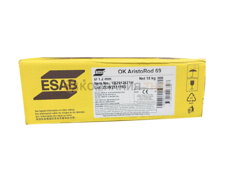 Проволока сварочная ESAB OK Aristorod 69 (OK Aristorod 13.29)