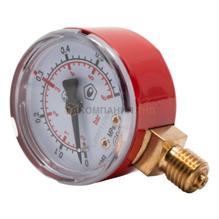 Манометр пропановый KRASS 0,3/0,6 МПа, 50 мм, М12х1,5
