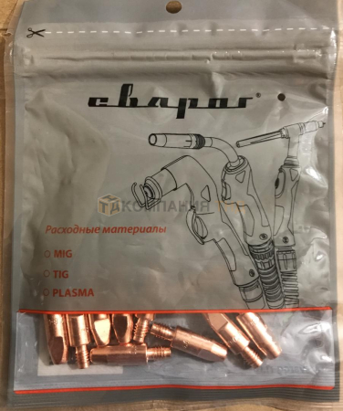 Наконечник контактный Сварог E–Cu М6 0.8мм, ICU0004-08