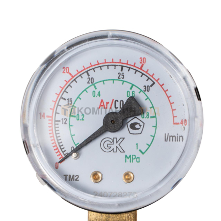 Регулятор для углекислоты и аргона GCE Base Control ARG AR/CO2 Регулятор для углекислоты и аргона KRASS Base Control SE FLOW AR/CO2