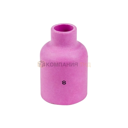 Сопло керамическое Кедр TIG-17–18–26 PRO/EXPERT № 8 / Ø 12,5 мм большая газовая линза