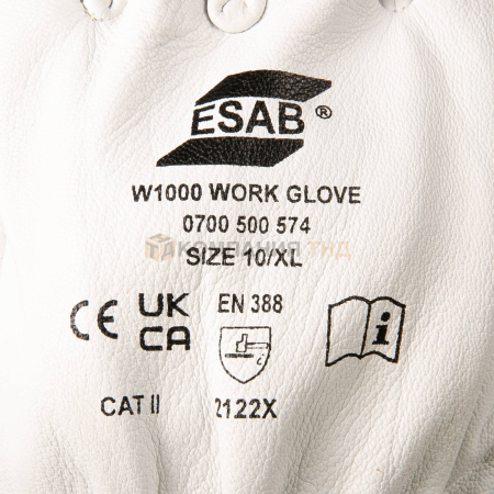 Перчатки ESAB рабочие кожаные W1000