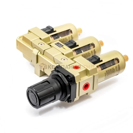 Блок подготовки воздуха КЕДР СФ-25.5.1 (три фильтрующих элемента) (8020843)