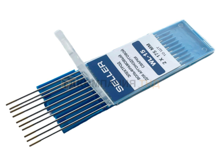 Электроды вольфрамовые SELLER WL-15