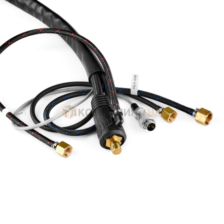 Горелка ПТК TIG TP 18 SUPER (ОКС 35-50, 2 pin, M12х1, 1/4G, 3/8G) 8м водяное охлаждение TBW1808-04