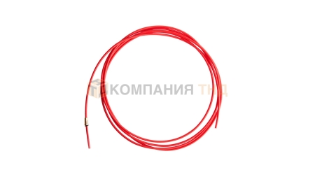 Проволокопровод KRASS тефлон красный 1.0–1.2 мм 24KD/25AK и MSP252, 4.5м (IIC0166)