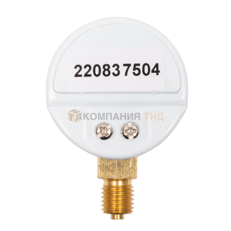 Манометр ацетиленовый KRASS 2,5/4 МПа, 50 мм, М12х1,5