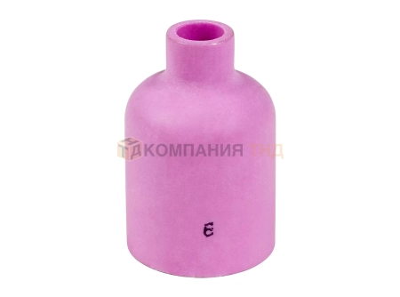 Сопло керамическое КЕДР TIG-17–18–26 PRO/EXPERT № 6 / Ø 9,5 мм большая газовая линза (8004868)