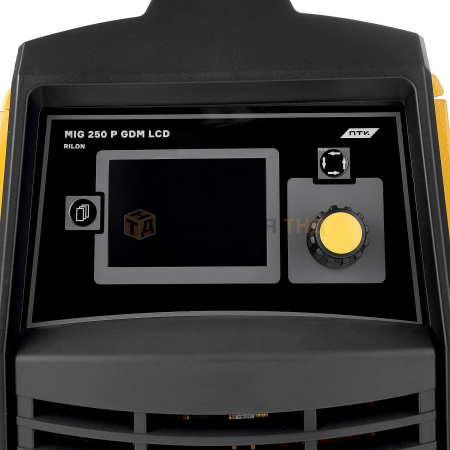 Сварочный аппарат ПТК RILON MIG 250 P GDM LCD производства ПТК: в розницу и оптом, артикул 005.300.500 Сварочный аппарат ПТК RILON MIG 250 P GDM LCD