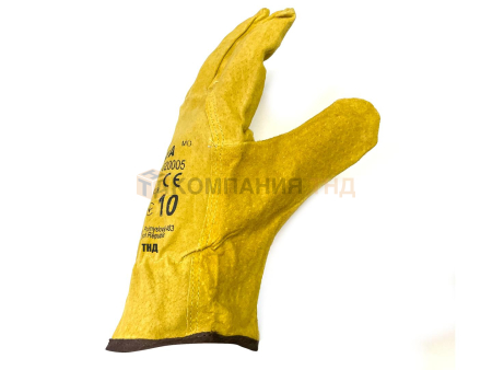 Перчатки сварочные GCE спилковые G100313. Артикул G100313