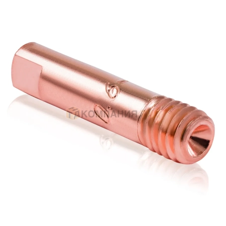 Токосъемный наконечник КЕДР E-Cu PRO М6 / Ø 0.6мм (6.0 / 25) прямой (8000965)